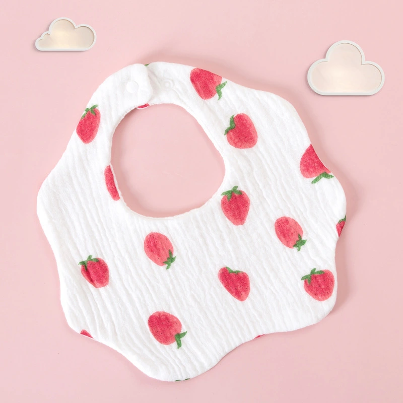 Baby Bib Class A Pure Cotton Cartoon
