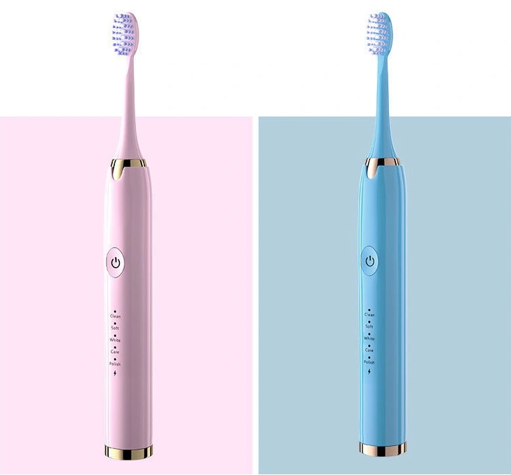 Household Rechargeable Soft Bristle Waterproof Electric Toothbrush