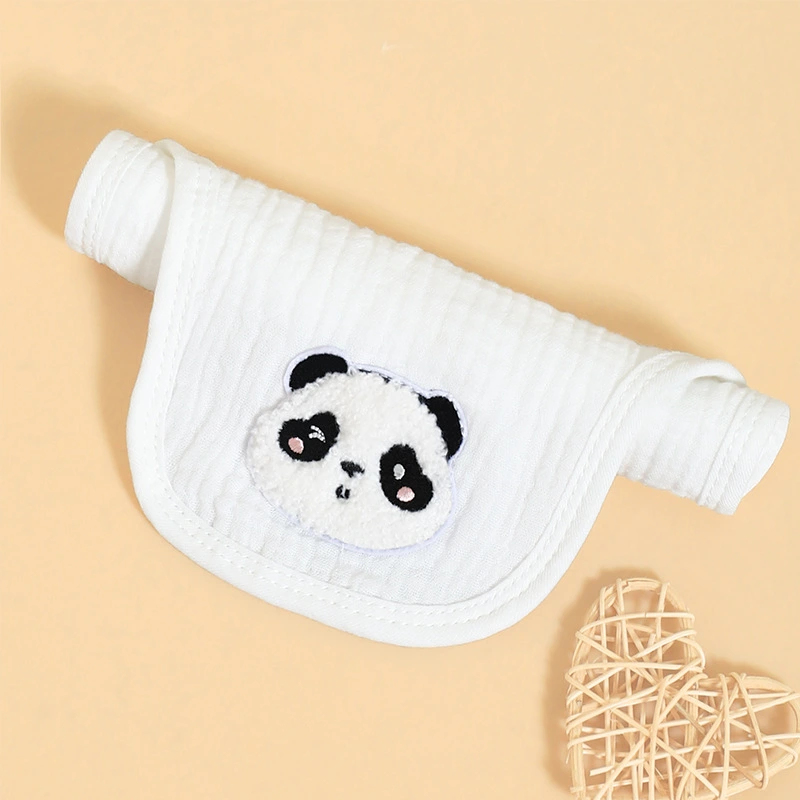 Pure Cotton Baby Sweat Towel Back-venting Gauze
