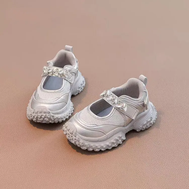 2026 New Summer Girls Sneakers, Breathable Mary Jane Shoes & Chunky Dad Casual Shoes For Big Kids