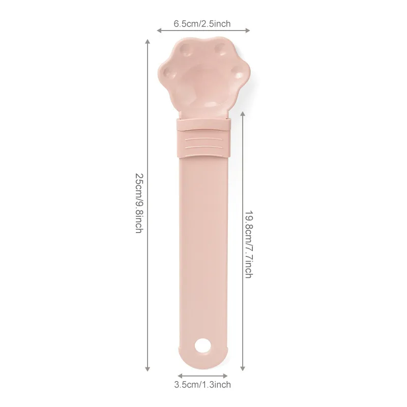 Cat Treat Spoon Squeeze, Cute Churu Spoon, Multifunctional Cats Treat Feeder Spoons, Comfortable Grip For Lickable Treats Feeding Dispenser For Wet Food