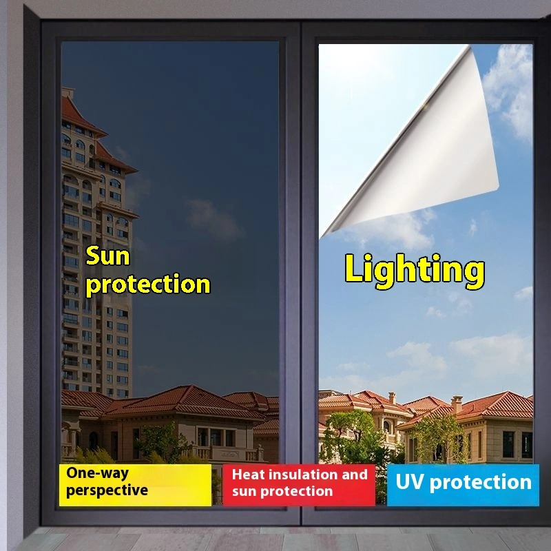 Glass Heat-insulating Film Window Sun Protection Sunshade Light Blocking Glass Stickers
