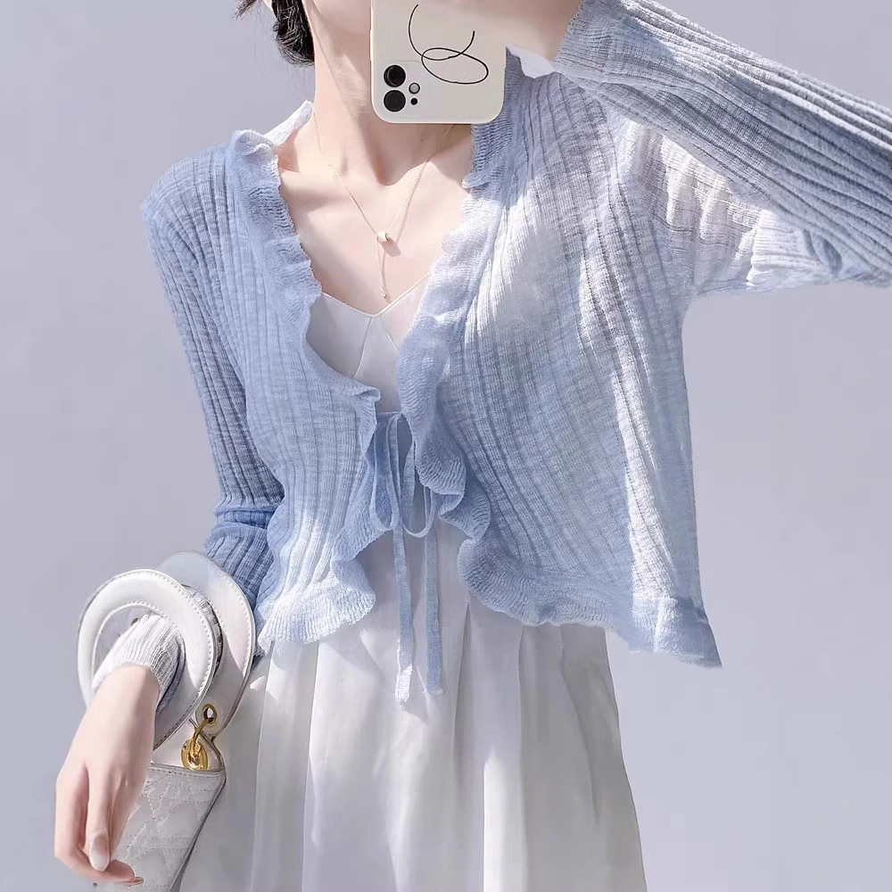 Outfit With A Slip Dress A Sun-protective Shirt