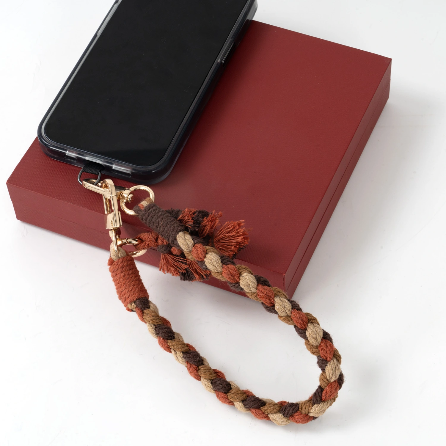 European And American Instagram-style Handmade Braided Phone Lanyard