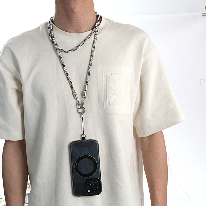 Full-diamond Crossbody Anti-loss Phone With A Thin Cord Interface