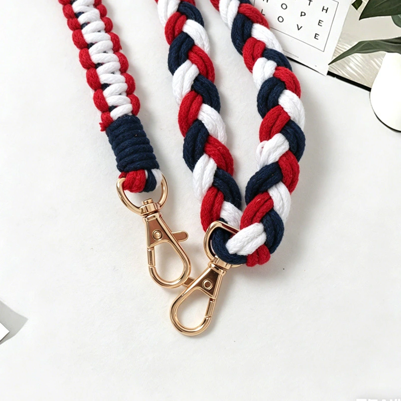 Adjustable Cotton Rope Bag Camera Strap Phone Lanyard
