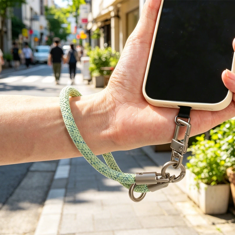 Premium-feel Cotton Cord Phone Lanyard