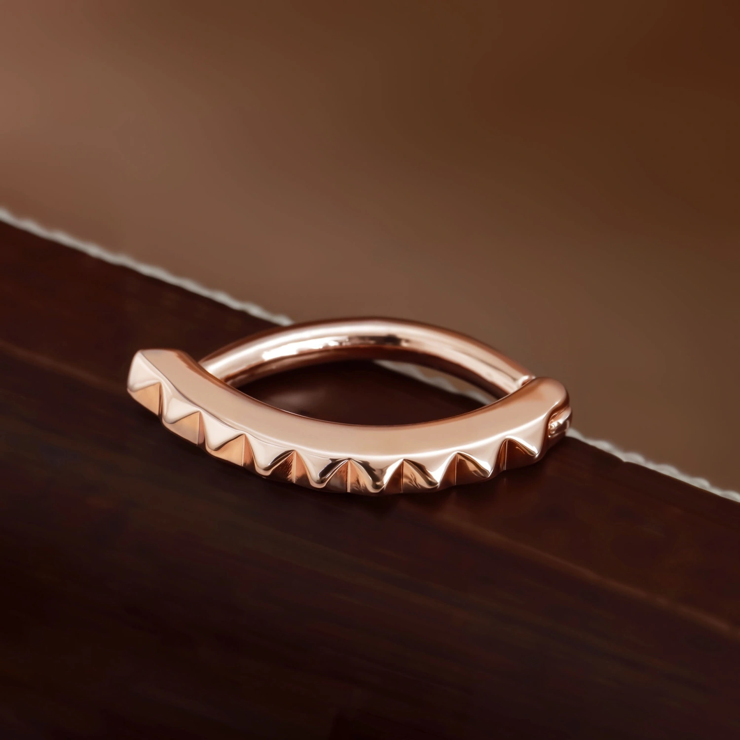 Unique Niche Copper Navel Jewelry With Zirconia Stones