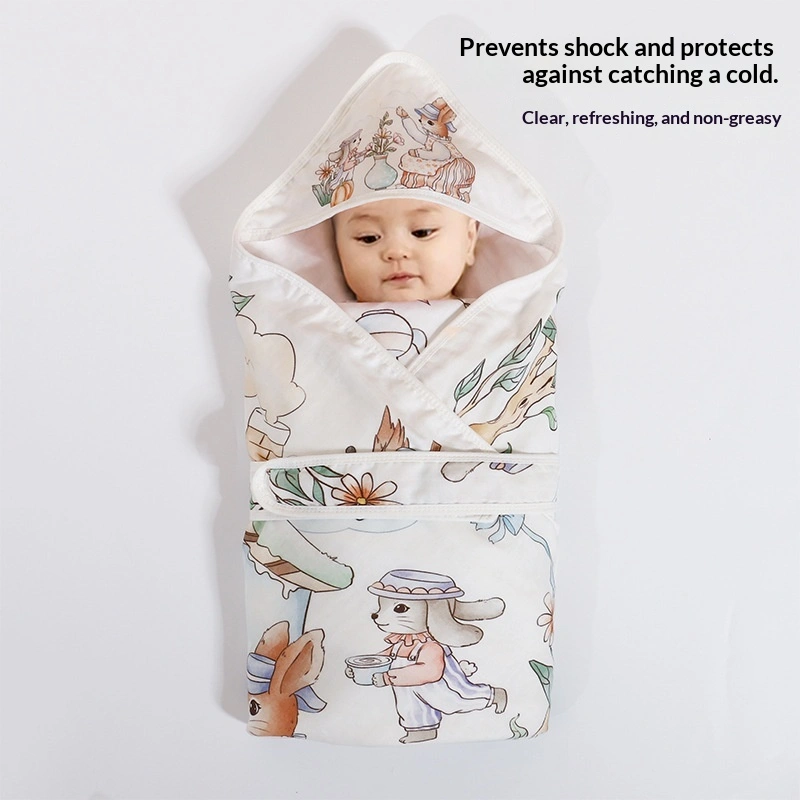 Baby Lightweight Pure Cotton Swaddle Blanket