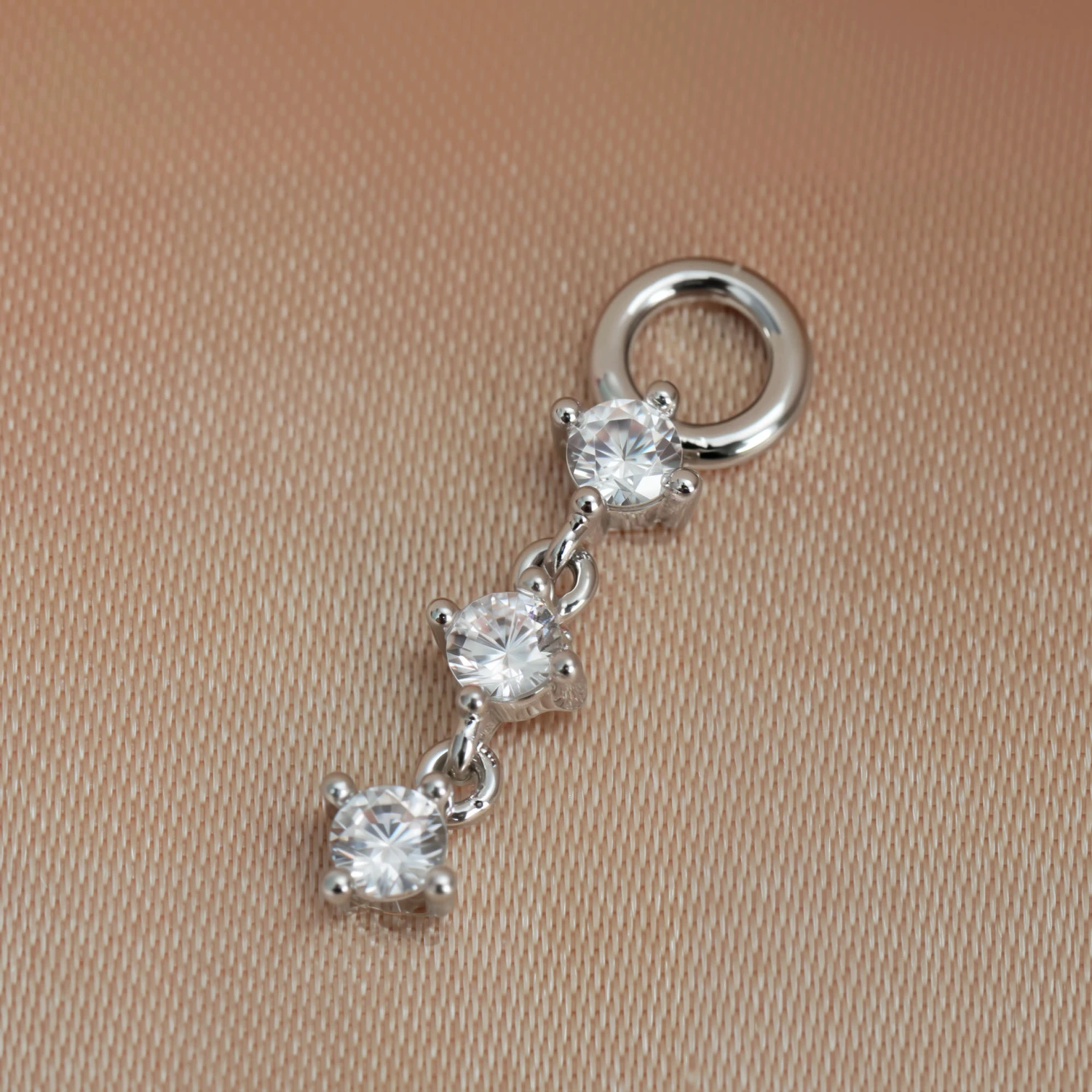 Fashionable Light-Luxury Zircon Combination Earrings