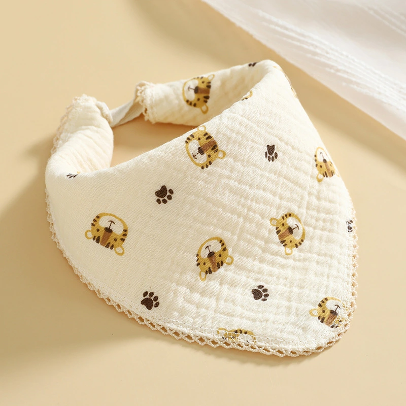 Baby Class A All-Cotton Bibs Baby Pure Cotton Gauze