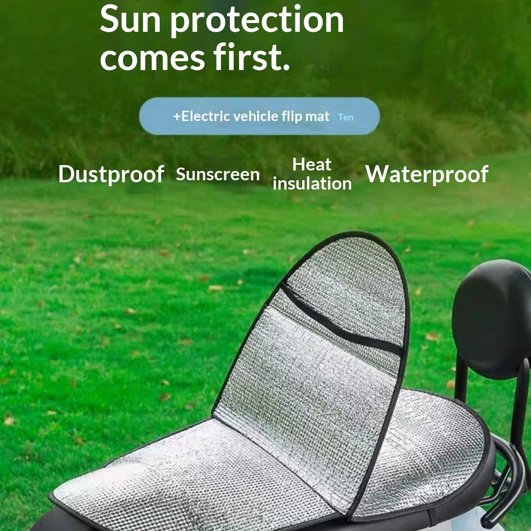 Summer Heat-Insulating And Scald-Proof Battery Seat Cover