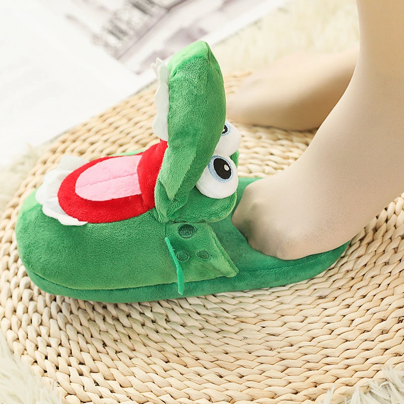Animal Slippers Dancing Spoof Dinosaur Cotton Shoes Sand Carving