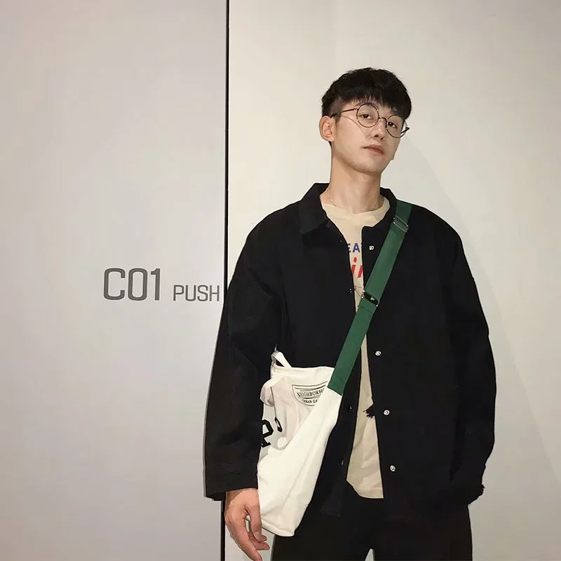Autumn Workwear Korean-style Casual Jacket Men