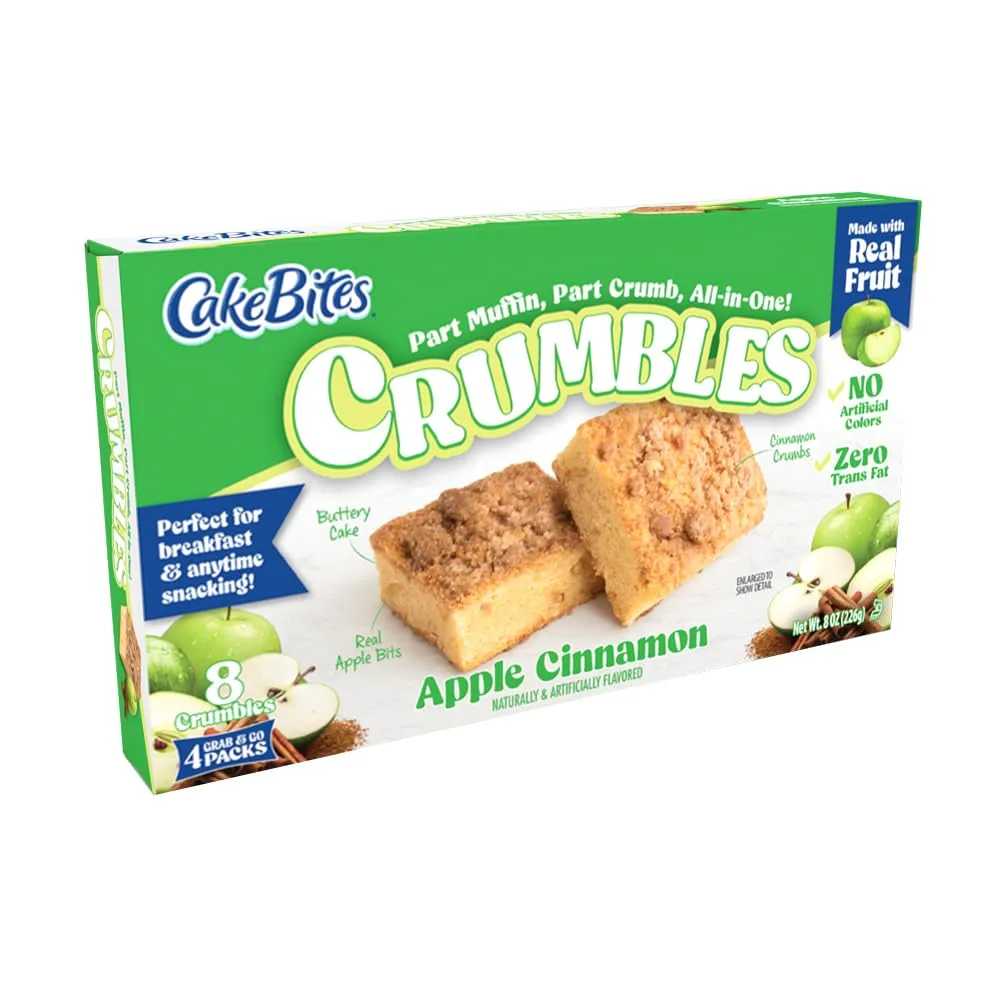 Crumbles Apple Cinnamon Family Pack