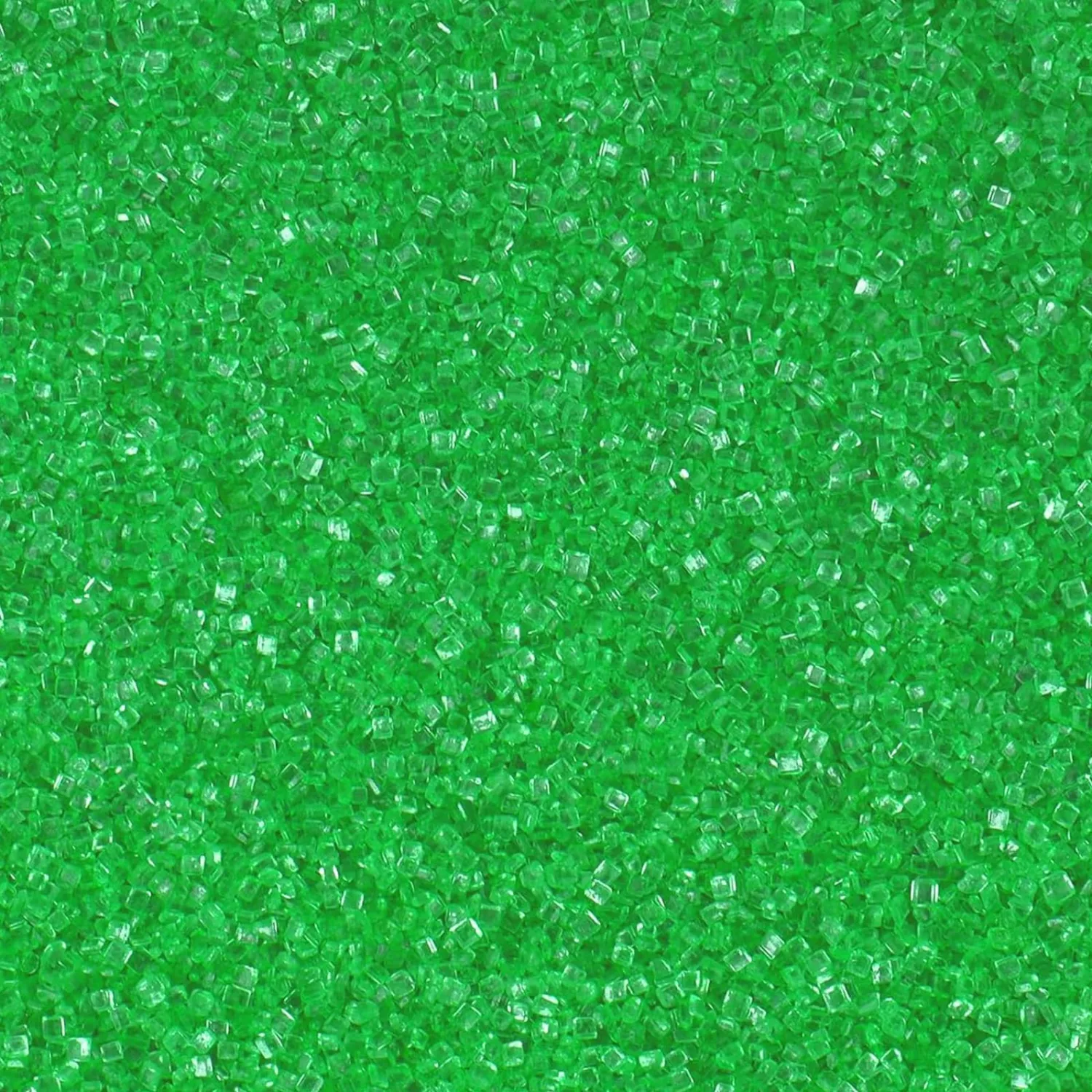 Green Sprinkles for Cake Decorating, Green Sanding Crystal Sugar 130g/4.6oz, Cupcake, Cookie and Donuts Toppings, Wedding, Birthday Party Supplies