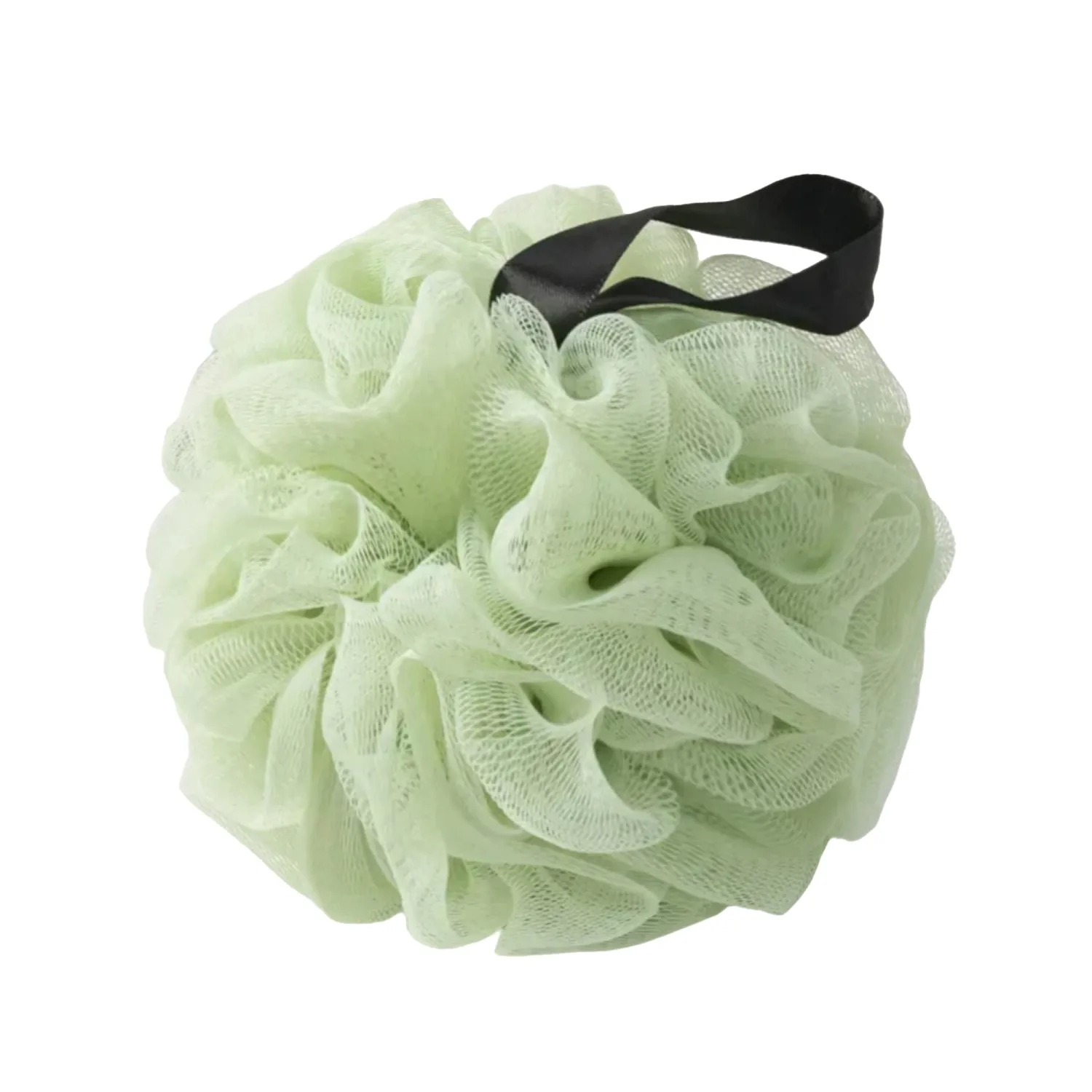 Loofah Sponges for Shower,Exfoliating Cleaning Bath Loofa Body Scrubber Balls for Women Men Washing(1 pcs, Mint)