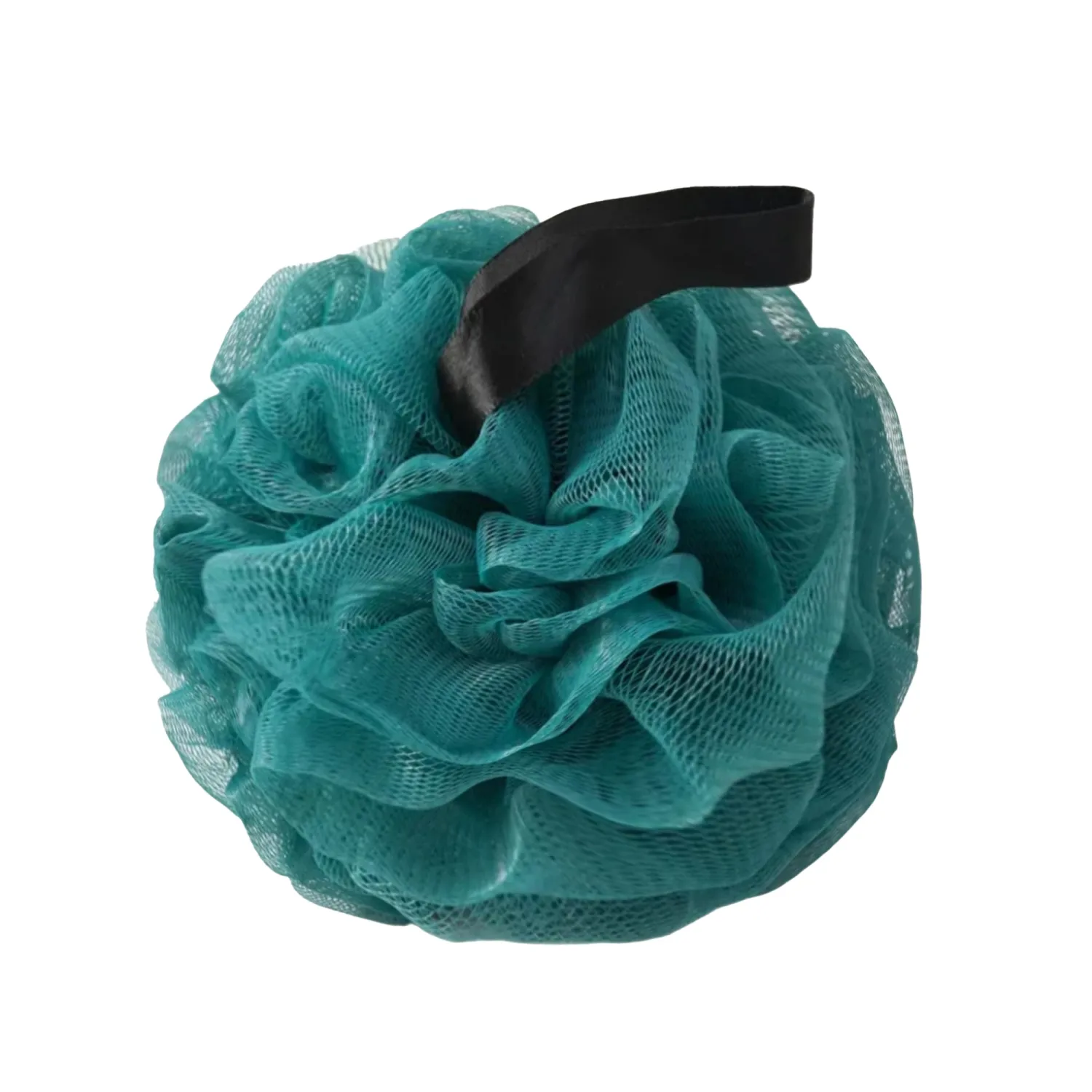 Loofah Sponges for Shower,Exfoliating Cleaning Bath Loofa Body Scrubber Balls for Women Men Washing(1 pcs, Teal)