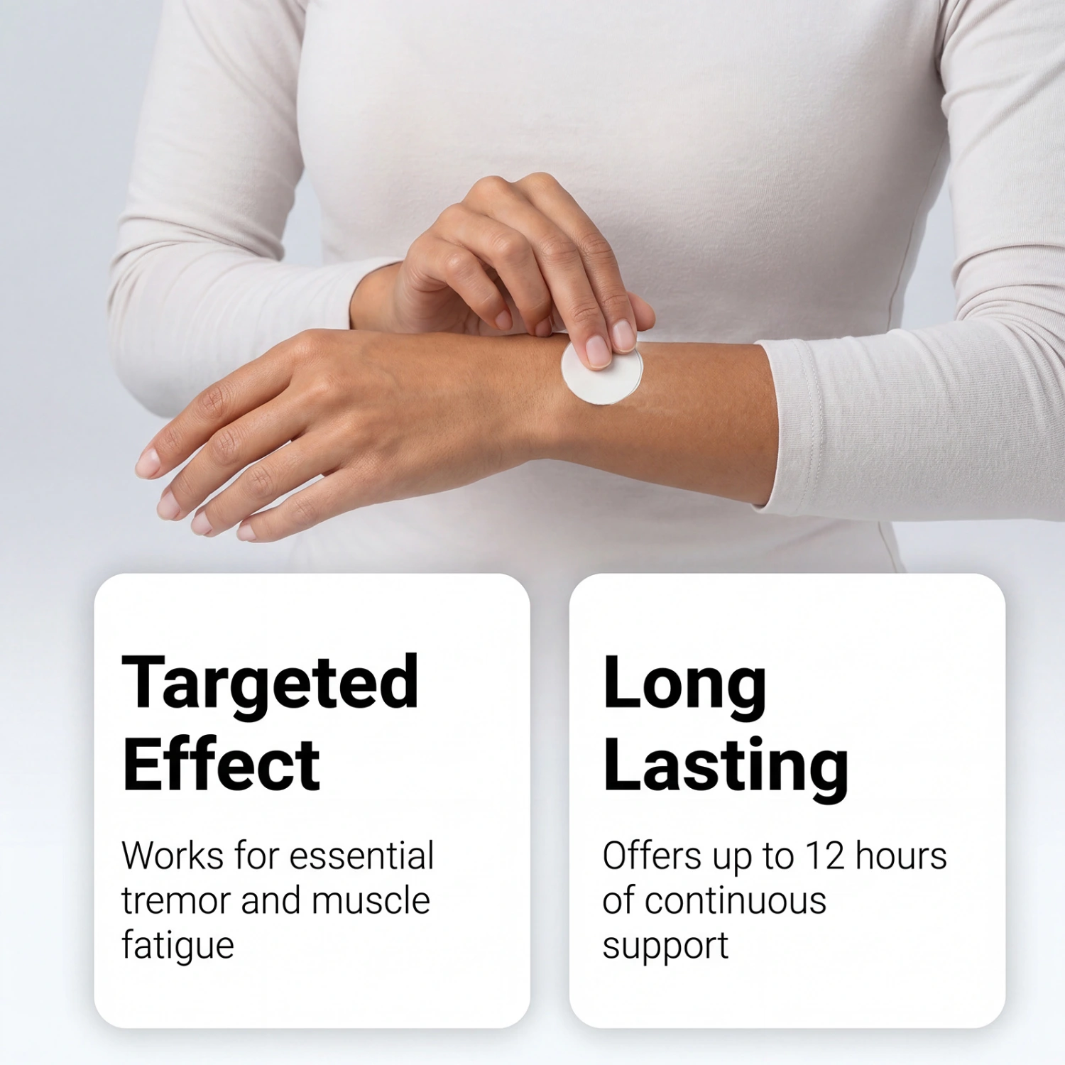 Hand Tremor Control Patch