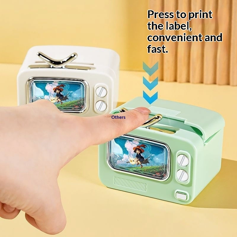 Creative TV-Style Toothpick Portable Storage Box