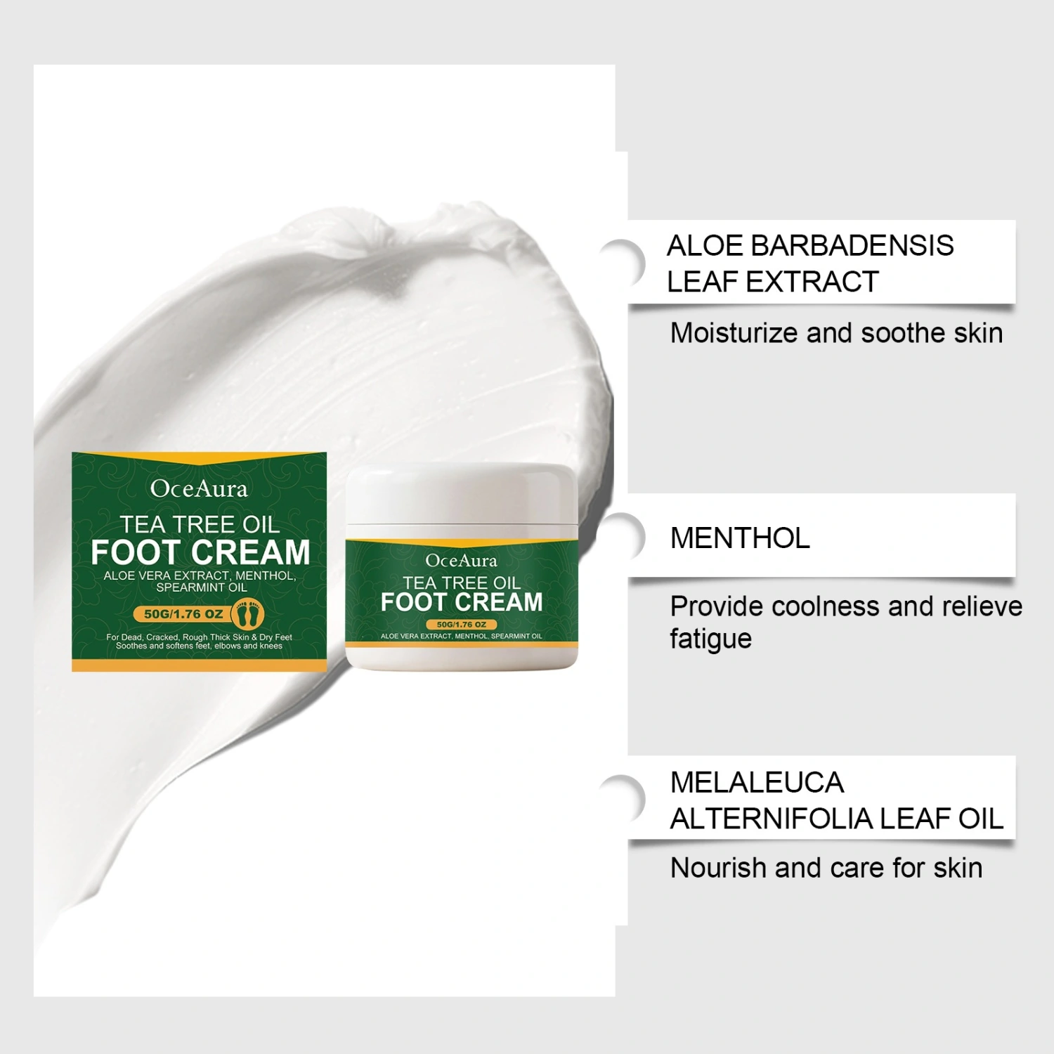 Tea Tree Oil Foot Cream