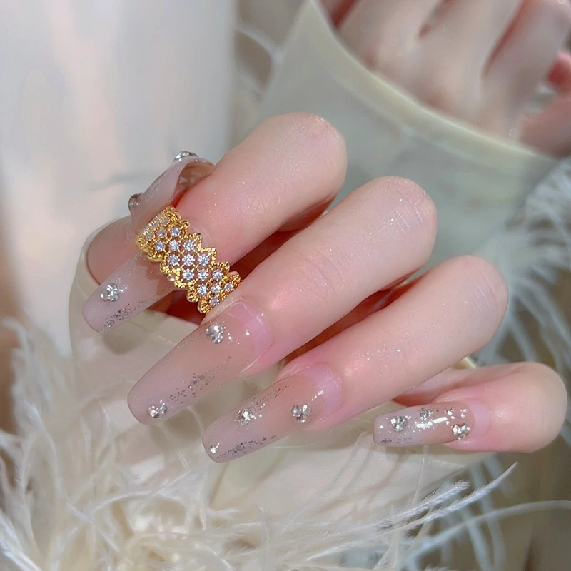 Cold Luxury Colored Gem Zircon Ring, Summer New Adjustable Open Couple Index Rings
