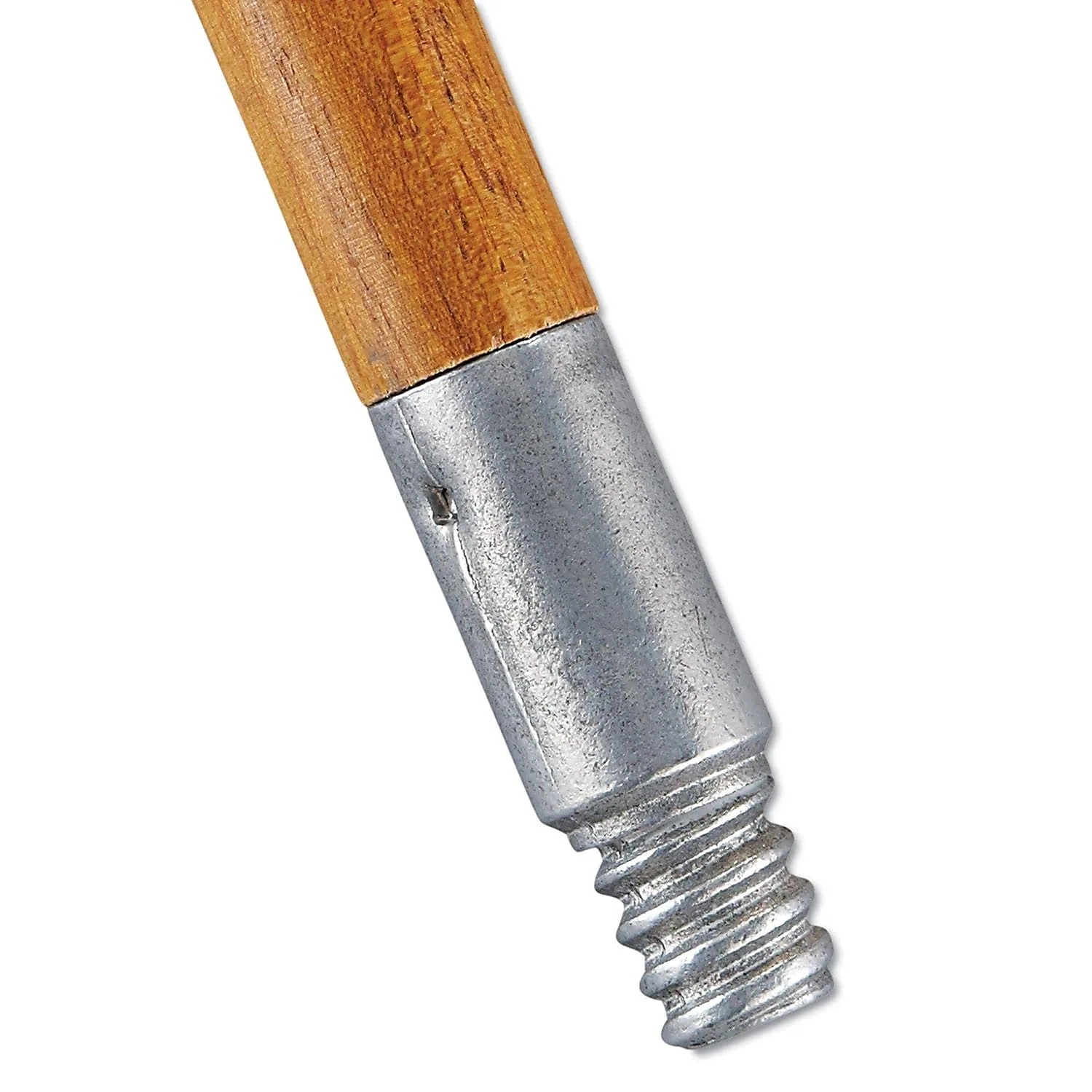 Rubbermaid 6364 Lacquered-Wood Threaded-Tip Handle, 1-5/8-Inch dia x 60-Inch, Natural
