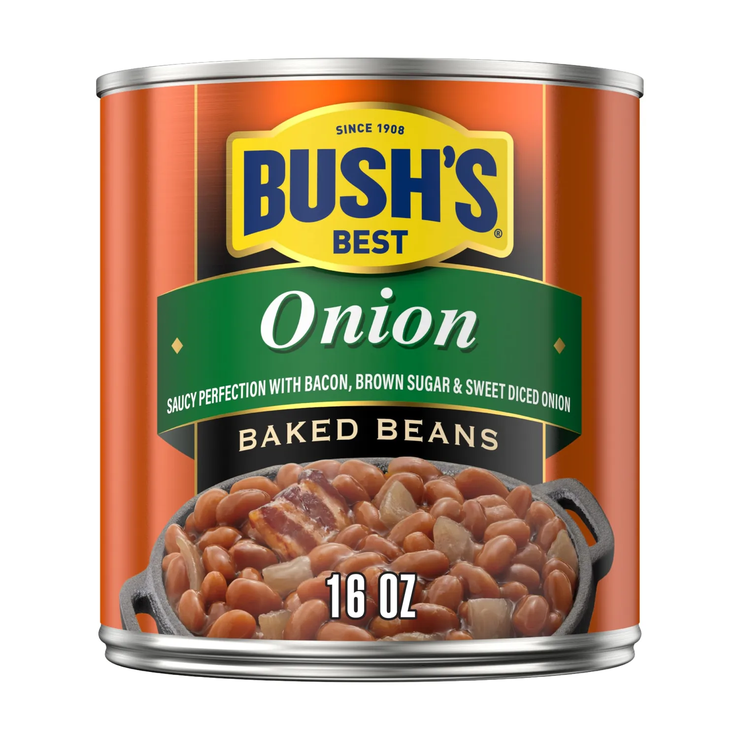 Bush's Best Onion Baked Beans 16 oz