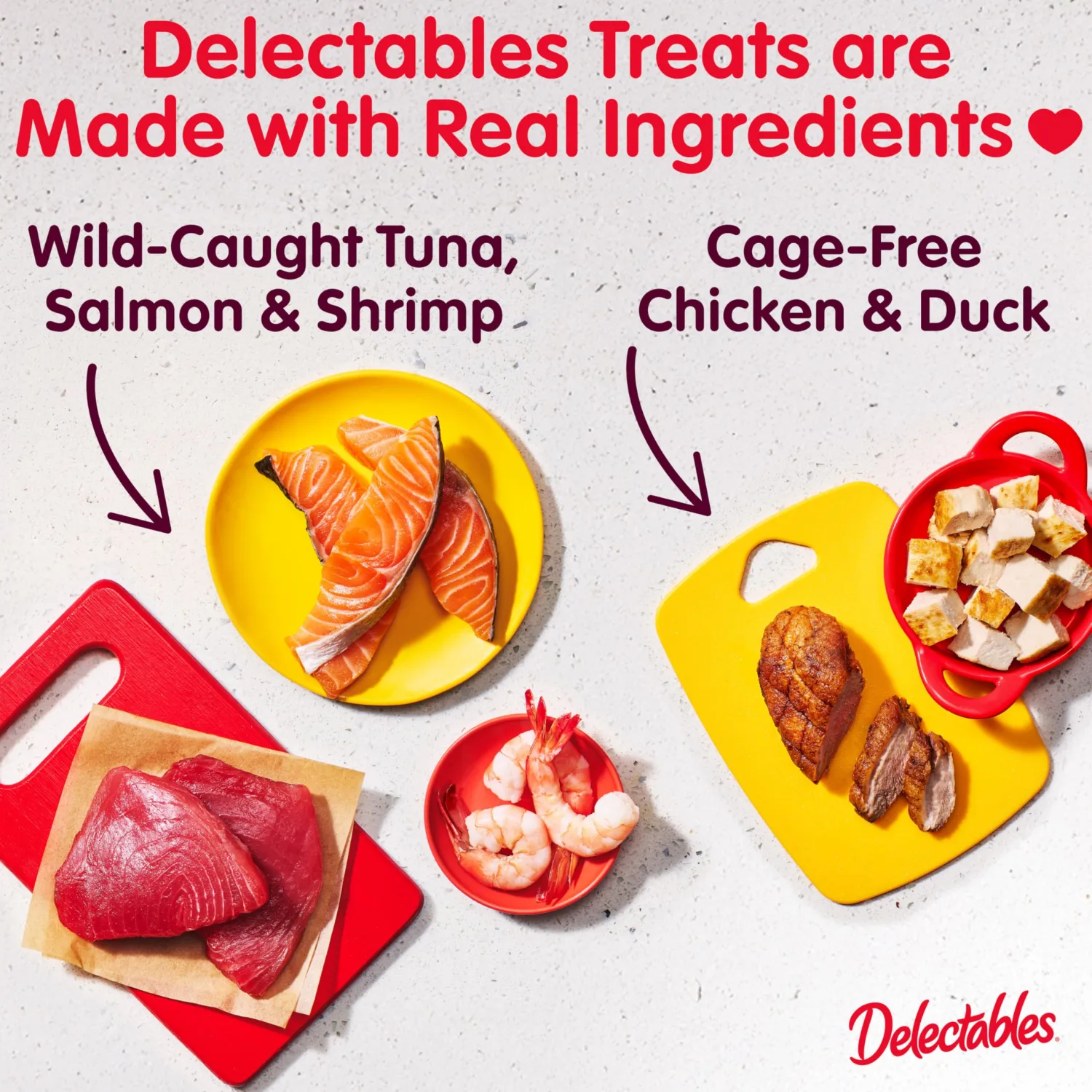 Delectables Squeeze Up Variety Pack, Creamy Squeezable Puree, Lickable Wet Cat Treats, Grain-Free, No Added Fillers, 0.5 Ounces Tube, 120 Tubes Total