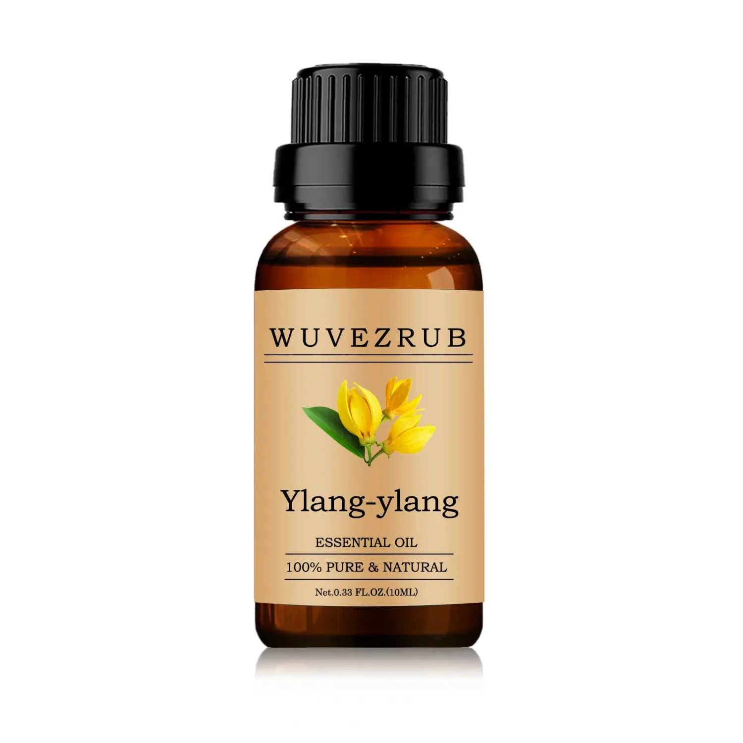 Ylang-Ylang Essential Oil 10ML, 100% Pure and Natural for Aromatherapy Diffuser - 0.33 Fl Oz