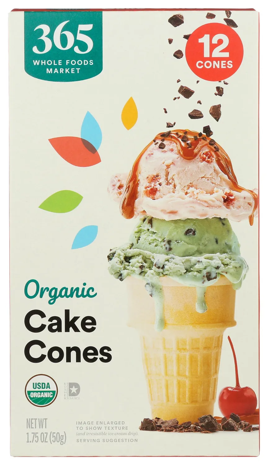 365 by Whole Foods Market, Organic Cake Cup Cone, 1.75 Ounce
