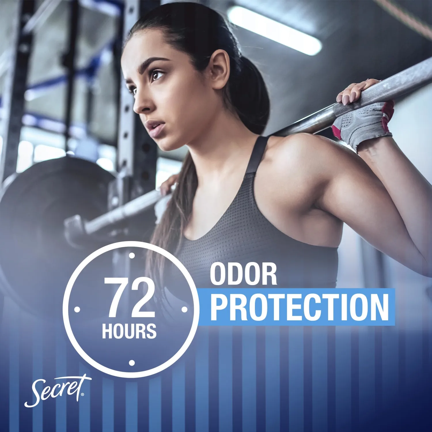 Secret Outlast Antiperspirant Deodorant for Women, Clear Gel Antiperspirant, Long Lasting Sweat and Odor Protection, PH Balancing Minerals, Gentle Underarm Care, Completely Clean Scent, 3.4 oz