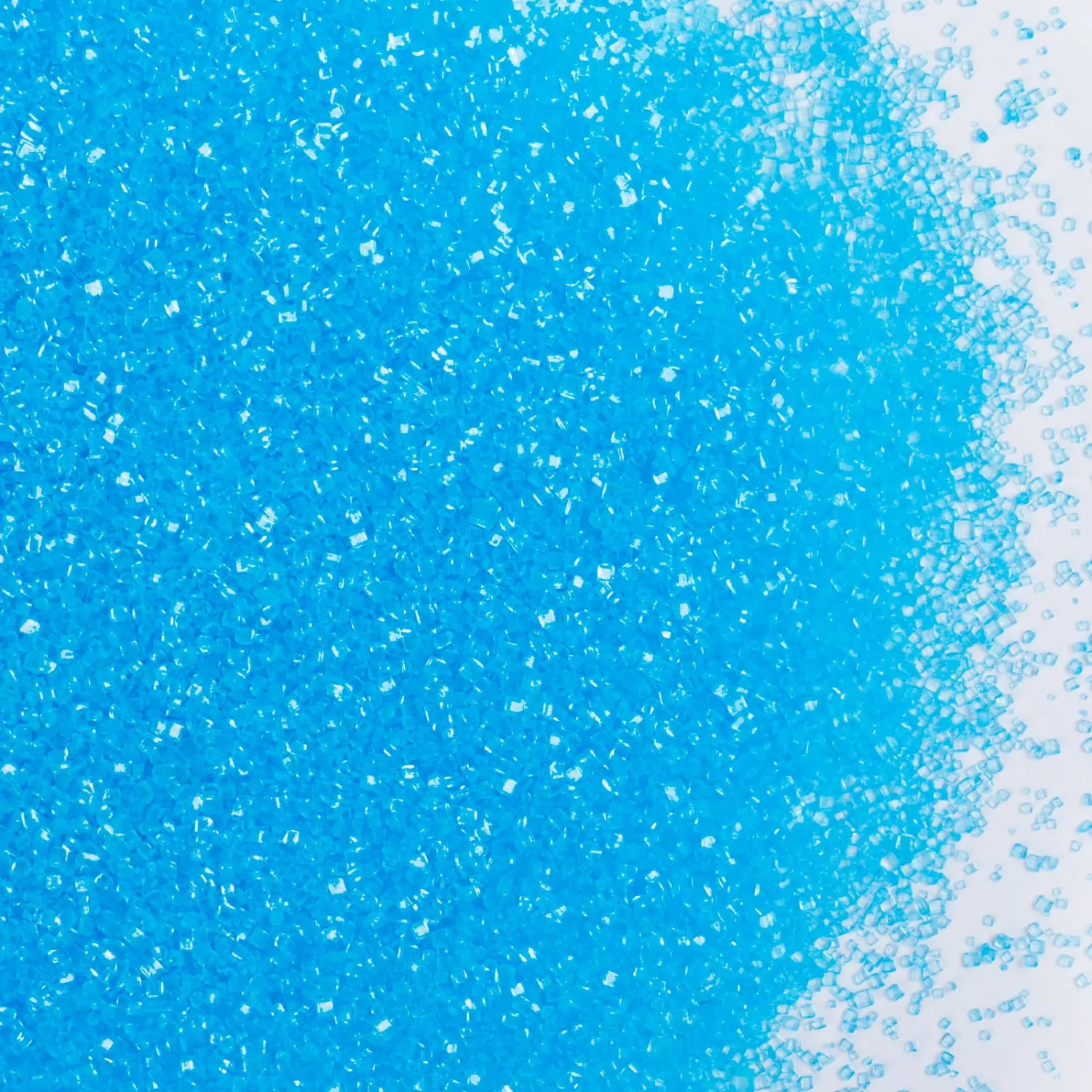 Blue Sanding Sugar - Sparkling Sugar Crystals for Baking Decorations (130g/4.6oz) - Edible on Cookies, Cupcakes, Cakes, Ice Cream | Wedding, Party, Valentines Sugar Sprinkles