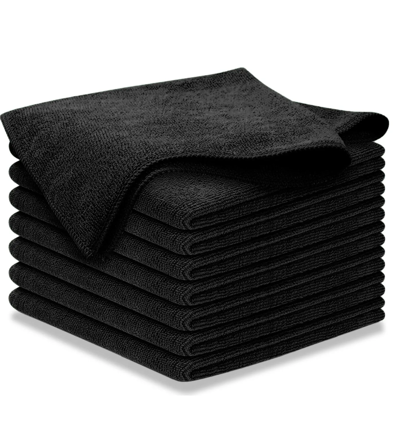 USANOOKS Premium 300GSM Microfiber Cleaning Cloth - 12.5"x12.5" High Performance - 1200 Washes, Ultra Absorbent Microfiber Towels for Cars Undercarriage, Rims & Engine Bay Cleaning - Microfiber Cloth
