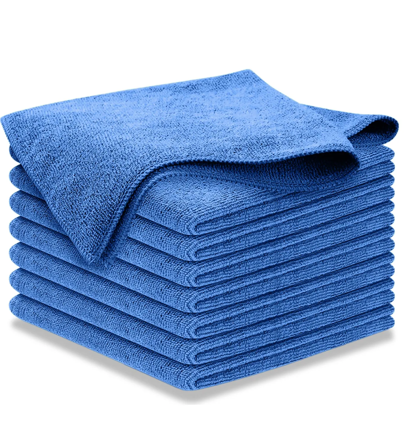USANOOKS Premium 300GSM Microfiber Cleaning Cloth - 12.5"x12.5" High Performance - 1200 Washes, Ultra Absorbent Microfiber Towels for Cars Undercarriage, Rims & Engine Bay Cleaning - Microfiber Cloth