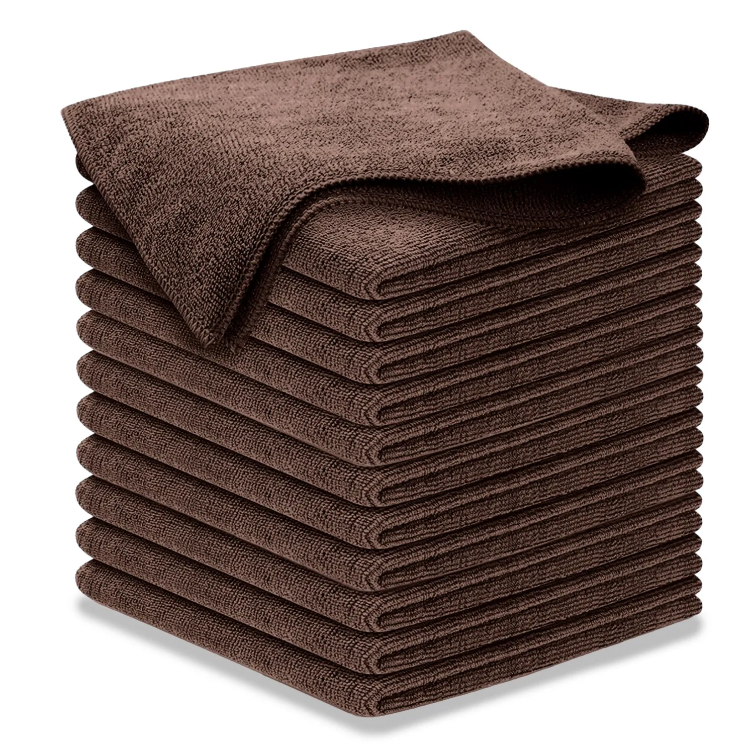 USANOOKS Premium 300GSM Microfiber Cleaning Cloth - 12.5"x12.5" High Performance - 1200 Washes, Ultra Absorbent Microfiber Towels for Cars Undercarriage, Rims & Engine Bay Cleaning - Microfiber Cloth