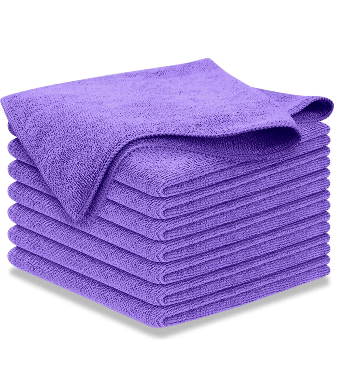 USANOOKS Premium 300GSM Microfiber Cleaning Cloth - 12.5"x12.5" High Performance - 1200 Washes, Ultra Absorbent Microfiber Towels for Cars Undercarriage, Rims & Engine Bay Cleaning - Microfiber Cloth