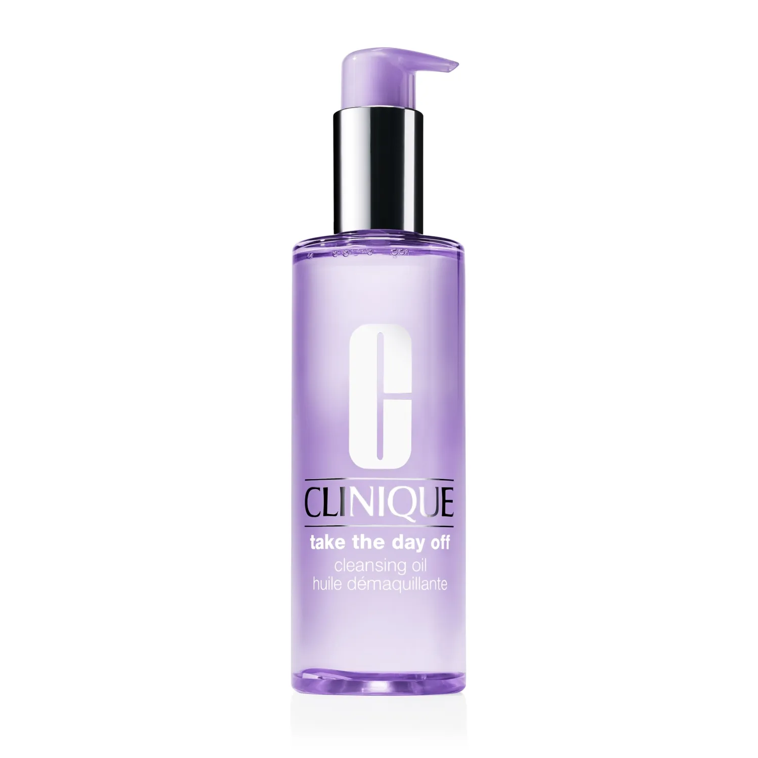 Clinique Take The Day Off Cleansing Oil Makeup Remover | Dissolves Makeup + Sunscreen | For All Skin Types, 6.7 Fl Oz