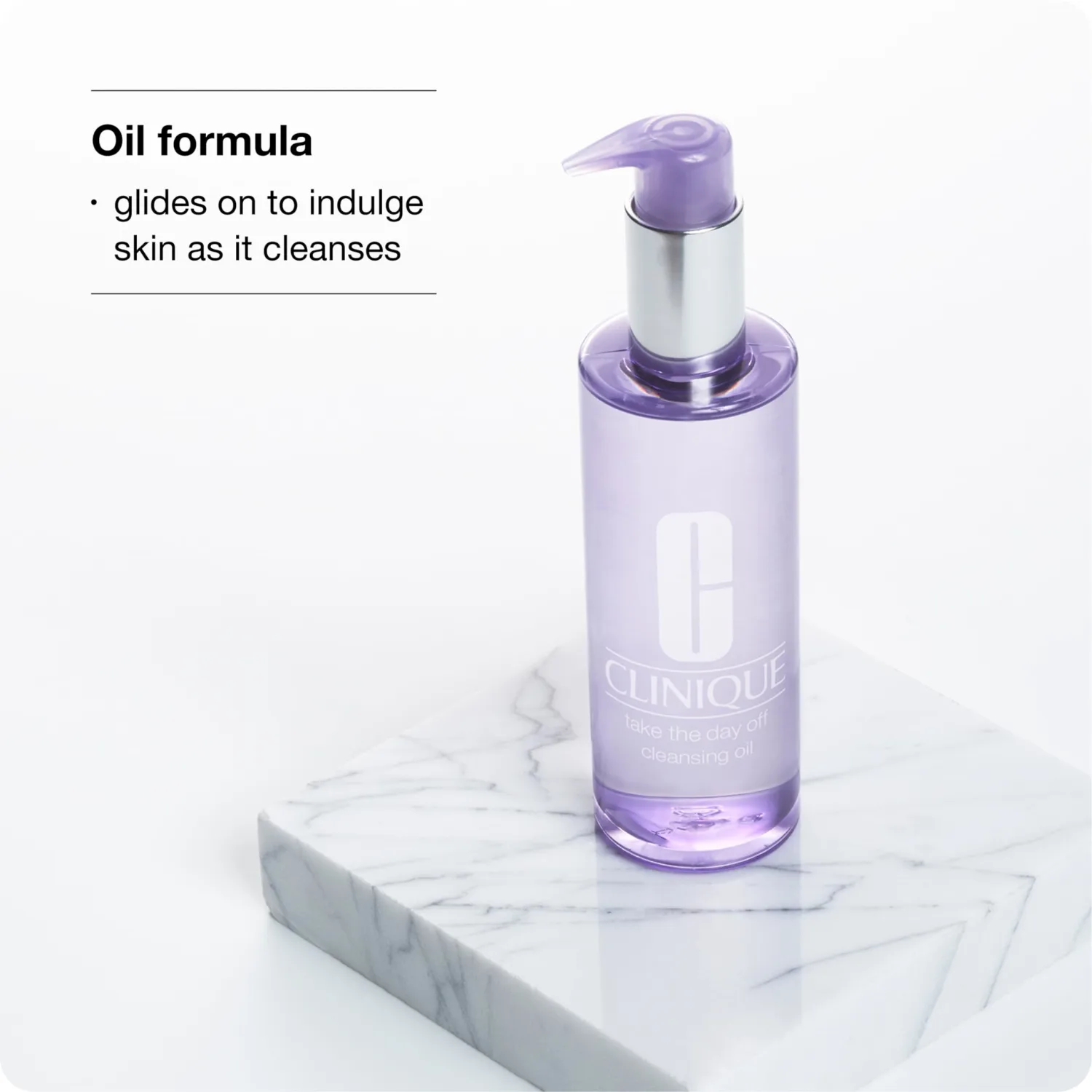 Clinique Take The Day Off Cleansing Oil Makeup Remover | Dissolves Makeup + Sunscreen | For All Skin Types, 6.7 Fl Oz