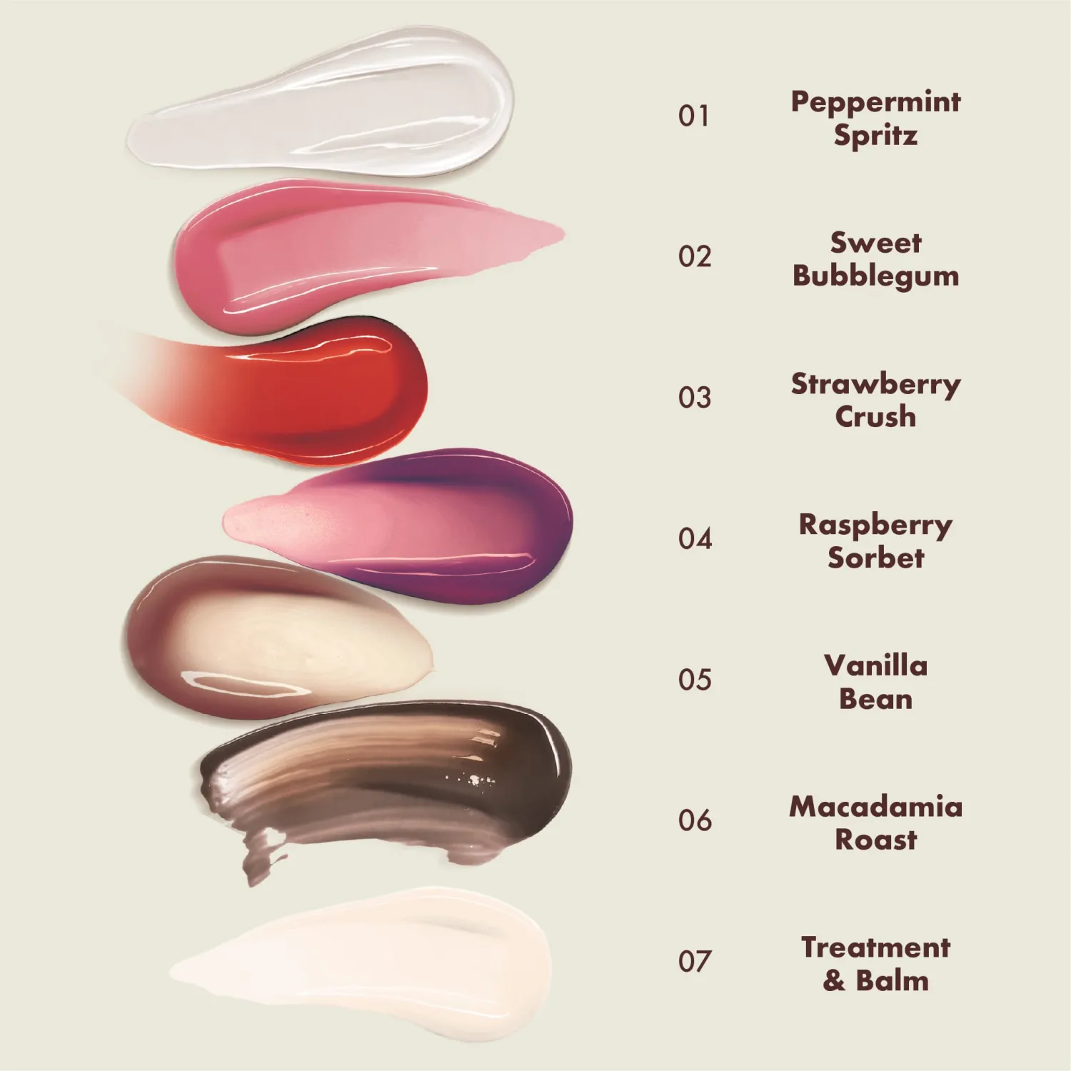 Absolute New York Gloss Slick Peptide Tinted Balm, Weightless and Non-Sticky, Soft Hydrated and Plump Lips (MLPT05 Vanilla Bean)