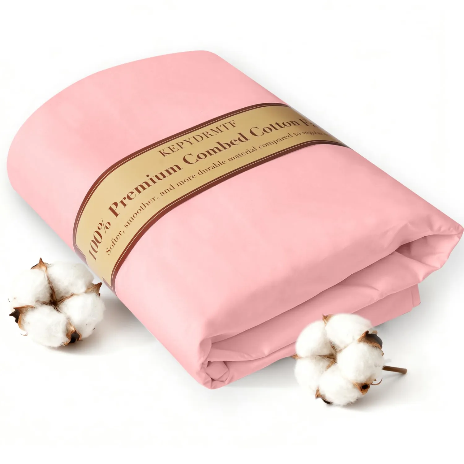 100% Combed Cotton Fabric by The Yard in Solid Color, Pink Fabric, 13 Options, for Quilting, Sewing, Crafts, Binding, Backing and Lining (Pink, 2/3 Yard pre Cut)
