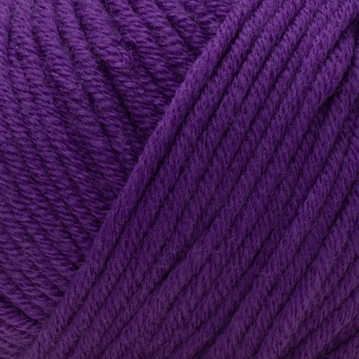 Estako Wool 98 100% Superwash Merino Wool Medium Worsted Weight Soft Knitting and Crochet Yarn 1.76 oz (50gr) 98 yds (90 m) (6385 - Purple)