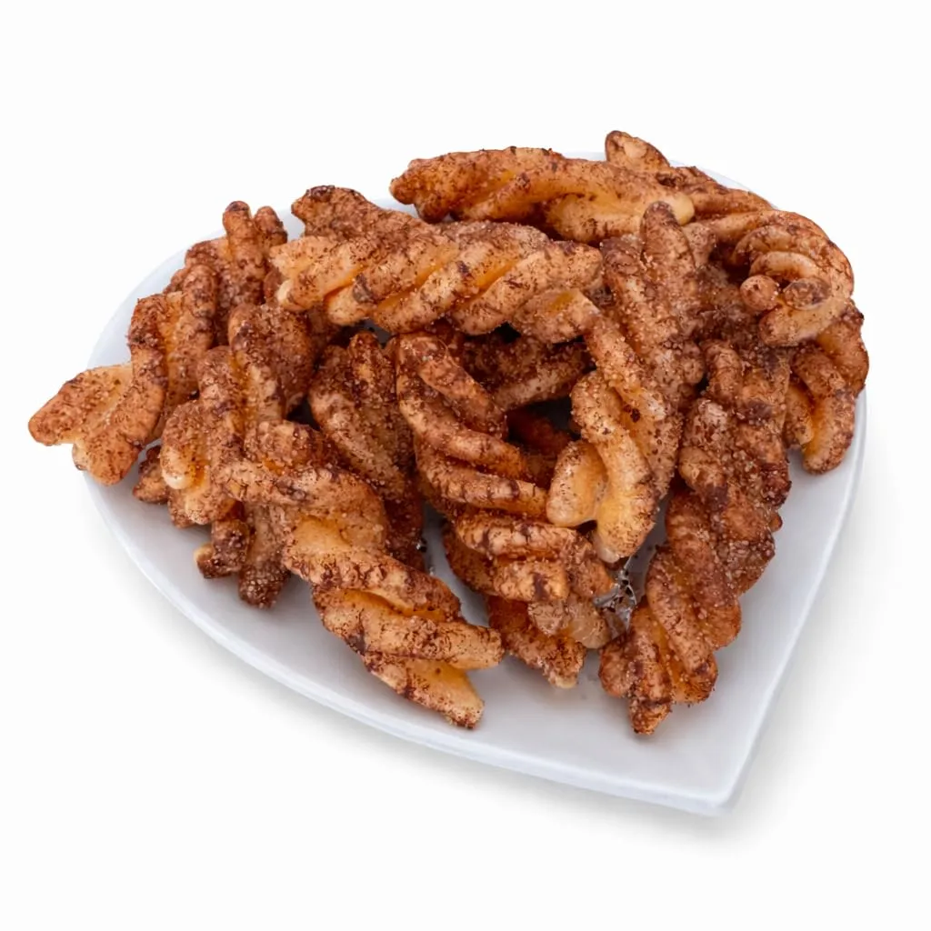 Ideal for Homemade Cinnamon Sugar Twists & Churro-Style Snacks – Duritos Mexicanos para Freír | Chicharrones de Harina (Tornillo) | Wheat Flour Pellets | 4 Oz.