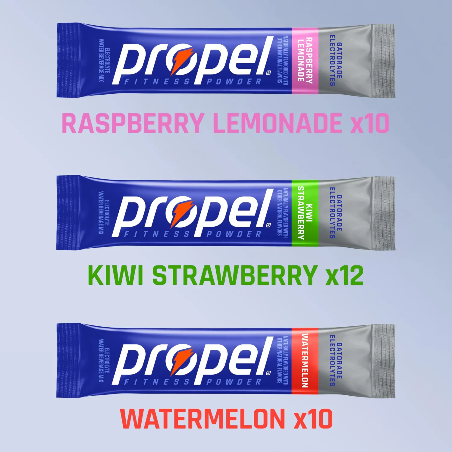 Propel Powder Packets, Kiwi Strawberry Variety Pack (Pack of 32)