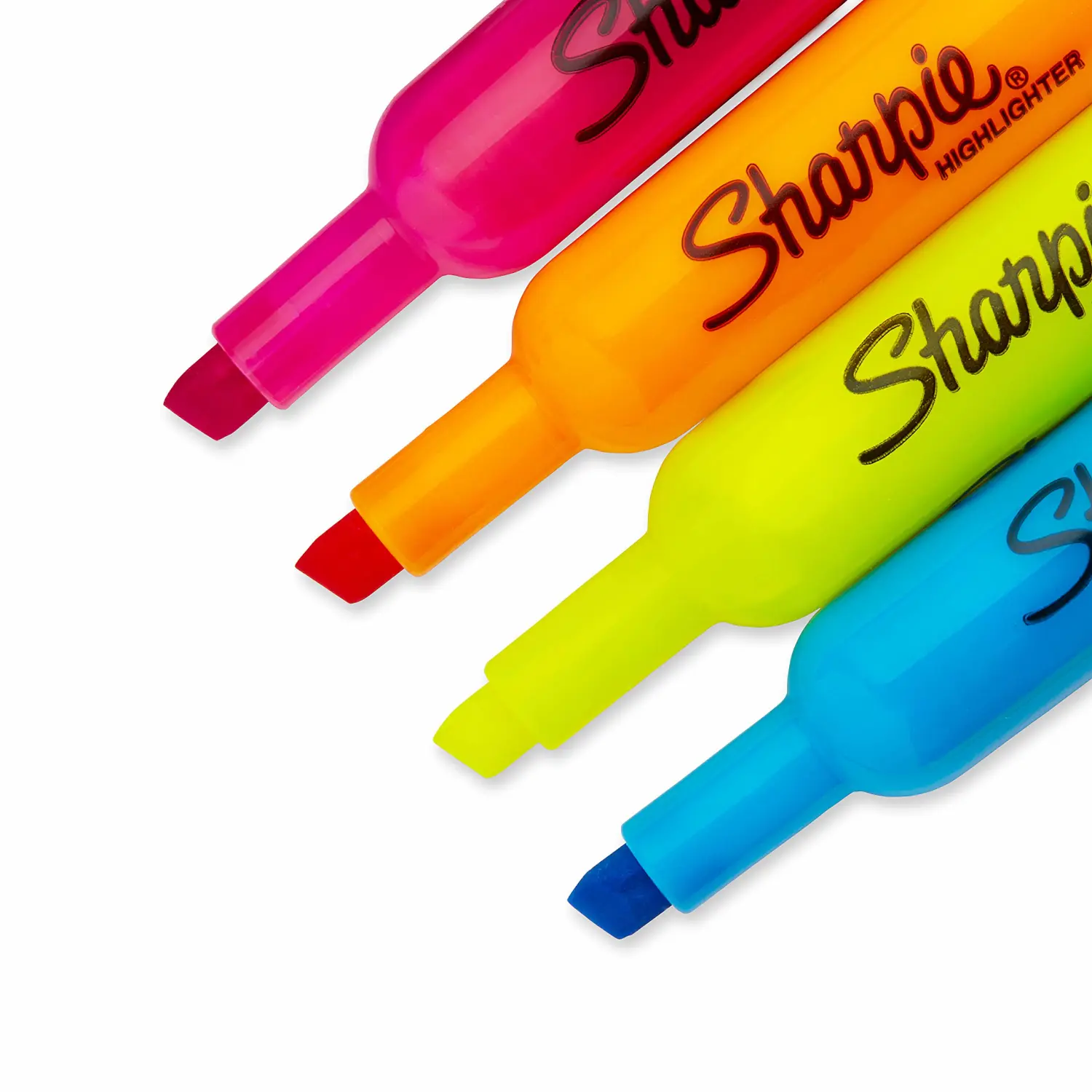 Sharpie Accent Tank-Style Highlighters 4 Colored Highlighters (25174PP)