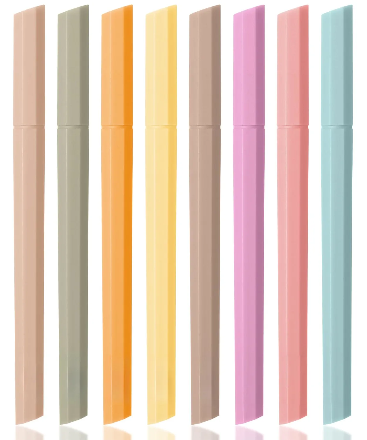 Mr. Pen- Aesthetic Highlighters No Bleed, 8 Pack, Chisel Tip, Cute Bible Highlighters Assorted Colors for Journaling, Highlighting, Underlining, Fast Dry, Back to School Supplies