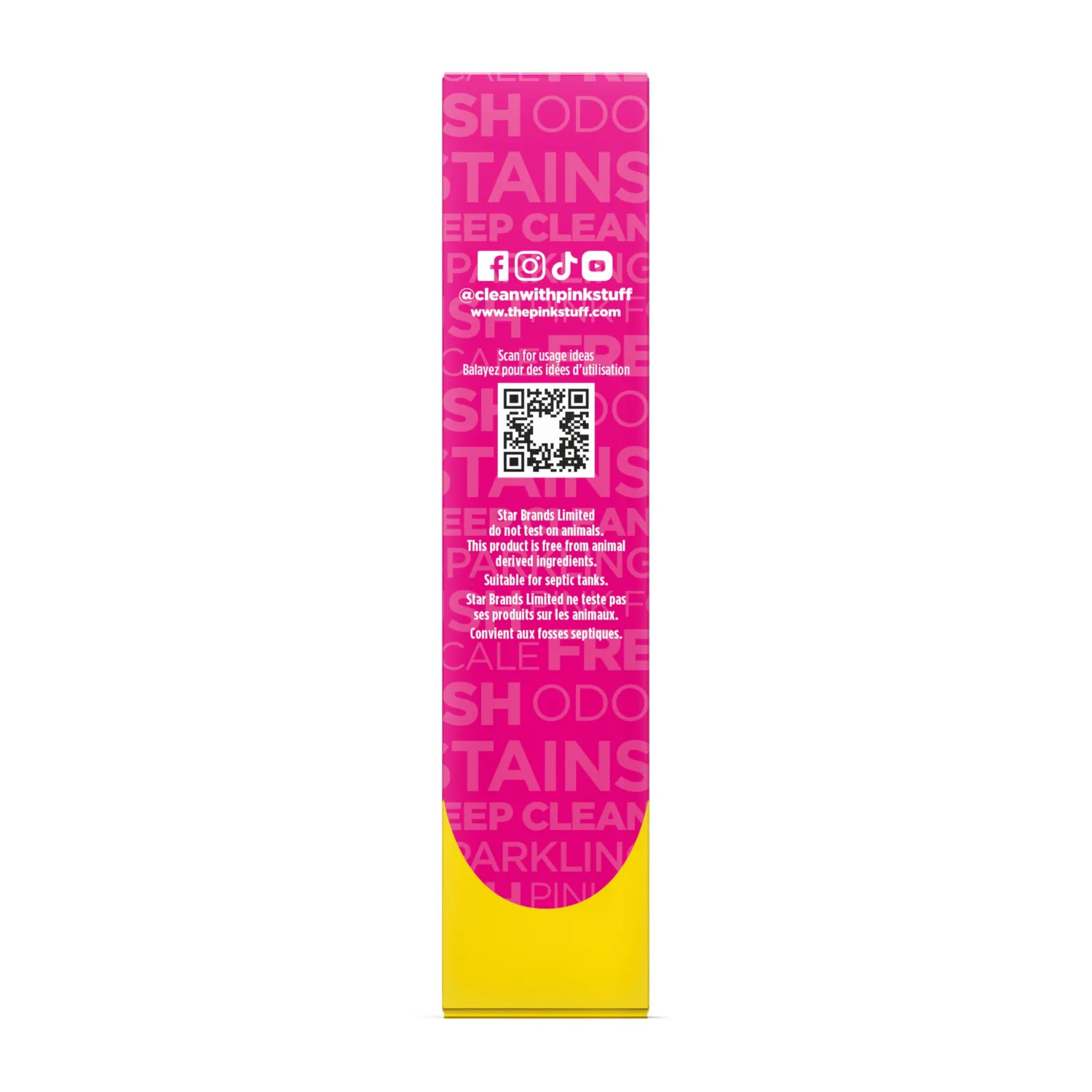 Stardrops - The Pink Stuff - The Miracle Power Foaming Toilet Cleaner - 2 Treatments - Self Activating Pink Foam Pack of 1 (7 Ounce)