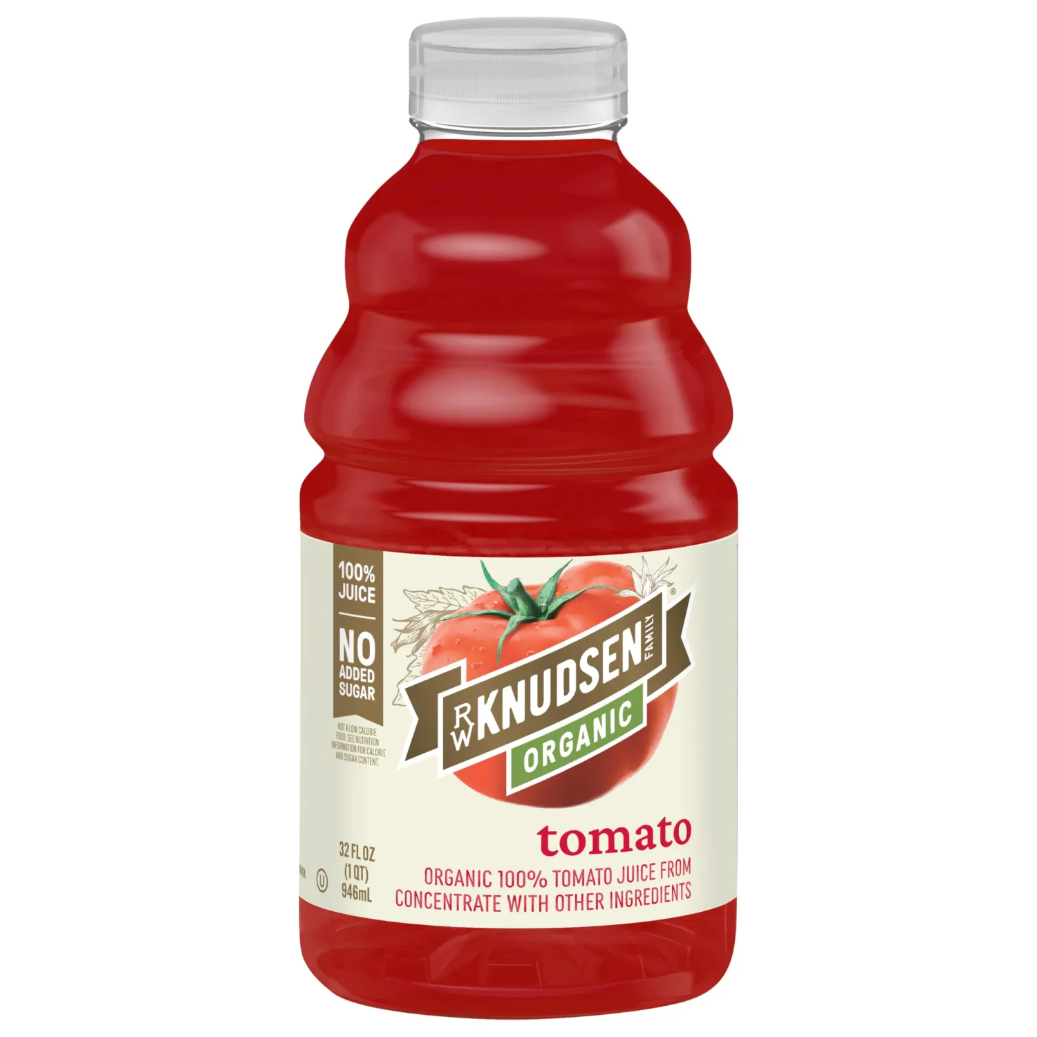 R.W. Knudsen Organic Tomato Juice, 32 fl oz (Pack of 1)