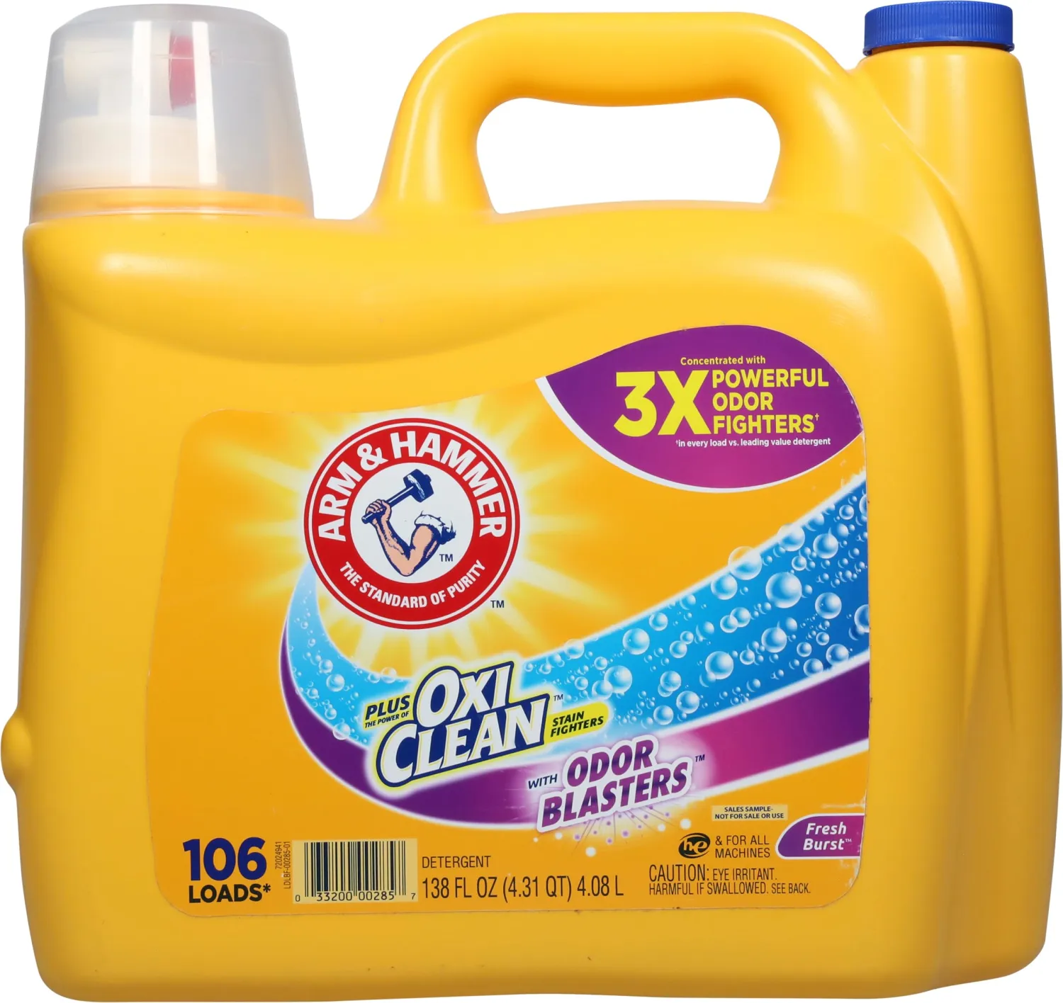 Arm & Hammer, Oxi Clean Fresh Burst Detergent, 138 Ounce