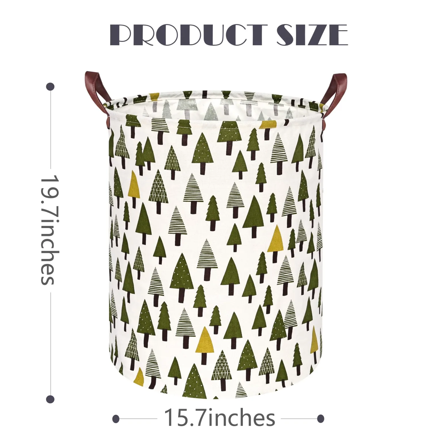 MAIZMZ Girls Storage Basket Laundry Hamper Gifts Organizer Bins Toy Box Laundry Basket Large Canvas Collapsible Chest for Home/Dorm/Kitchen/Pet/Office/Closet/Shelf/